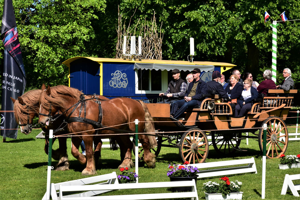 Große Kutsche mit Gästen 2023