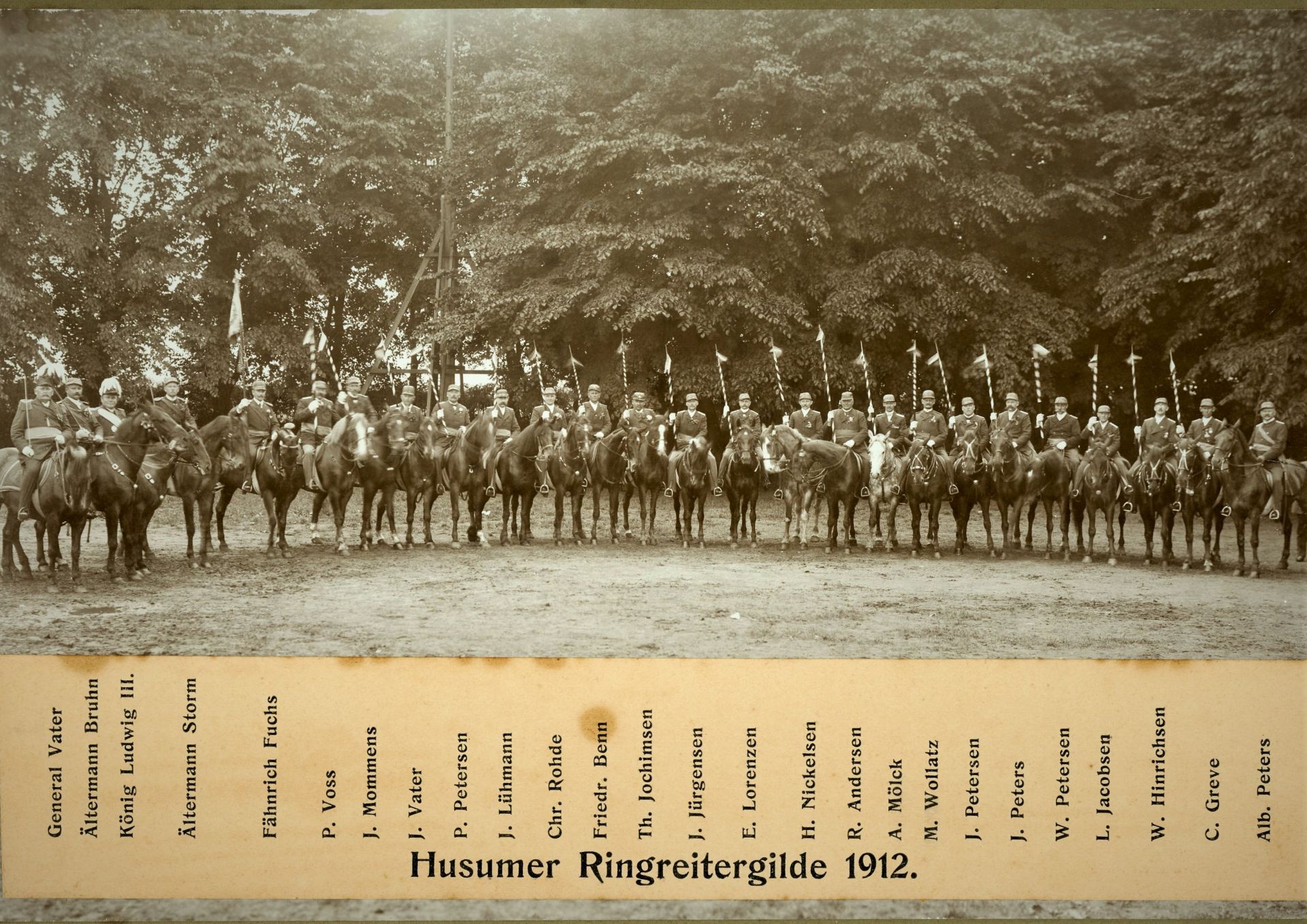 Foto Mannschaft 1912