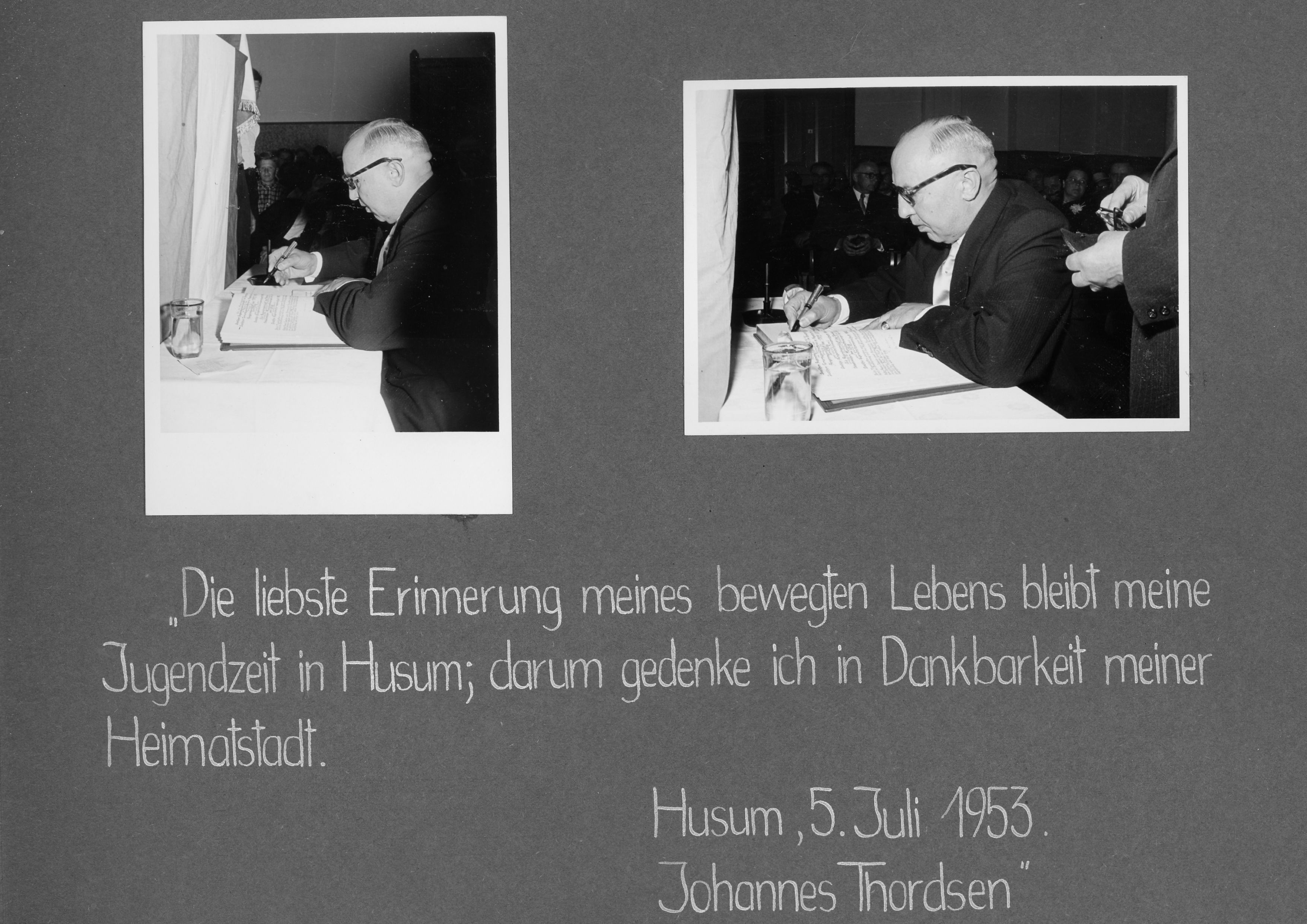 Stiftung der Bibliothek an die Bürgerschule 2